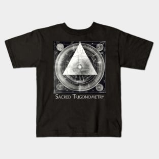 Sacred Trigonometry Kids T-Shirt